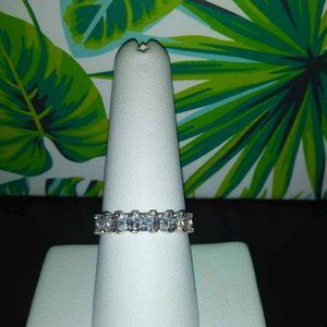 Princess cut CZ  ring